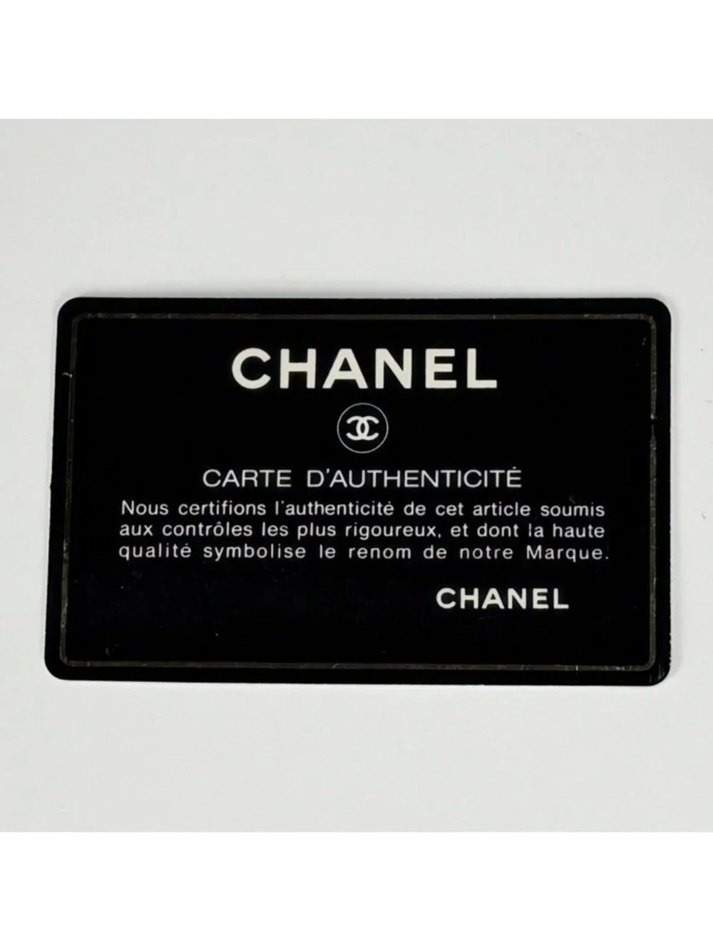 Chanel CC Logo Chain Tote Quilted Caviar Leather Black